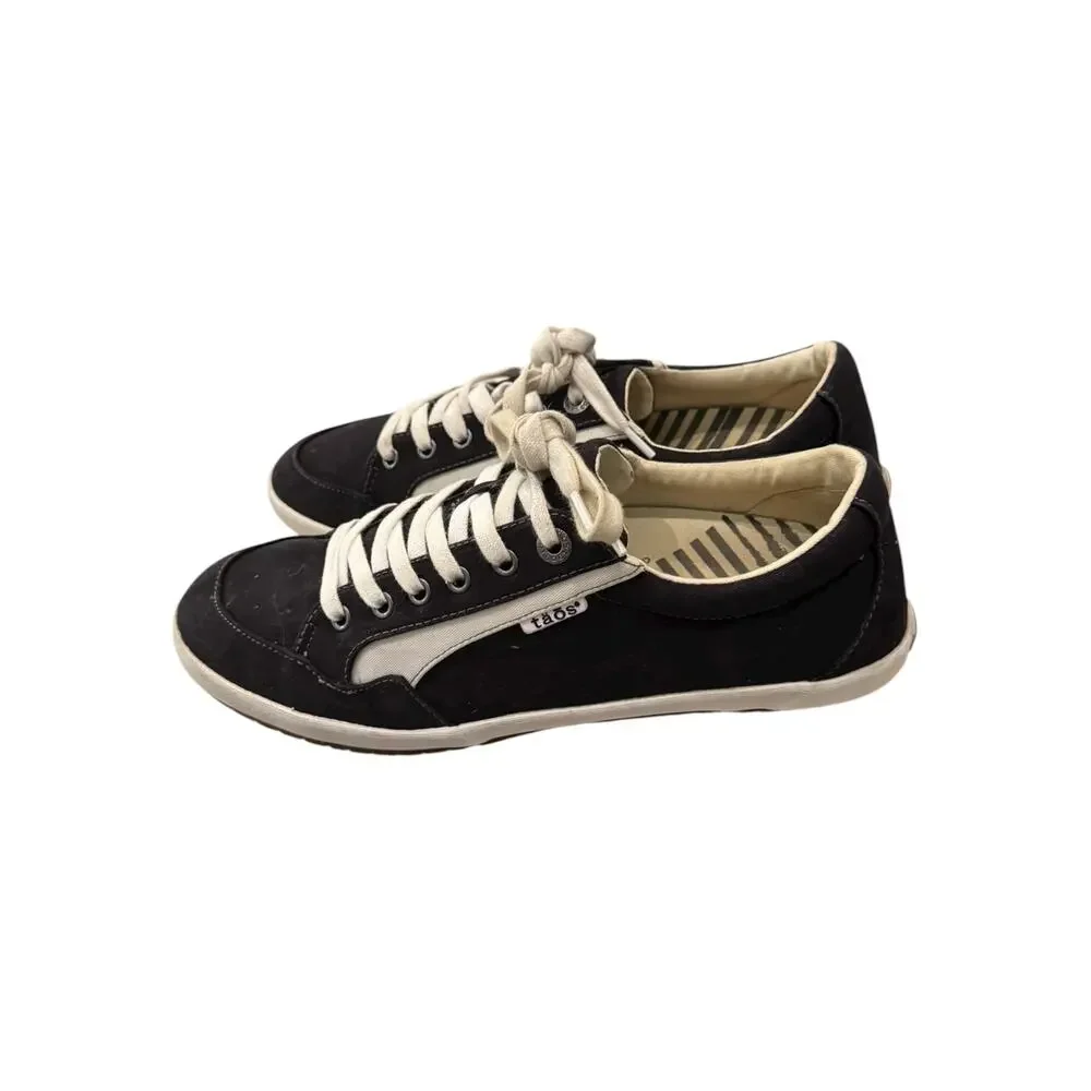 Taos Shooting Star Black Lace Up Comfort Sneakers Shoes Women’s 11